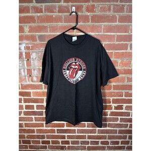 Vintage Y2K 2004 ROLLING STONES Established 1962 SHIRT Tongue Band Adult XXL